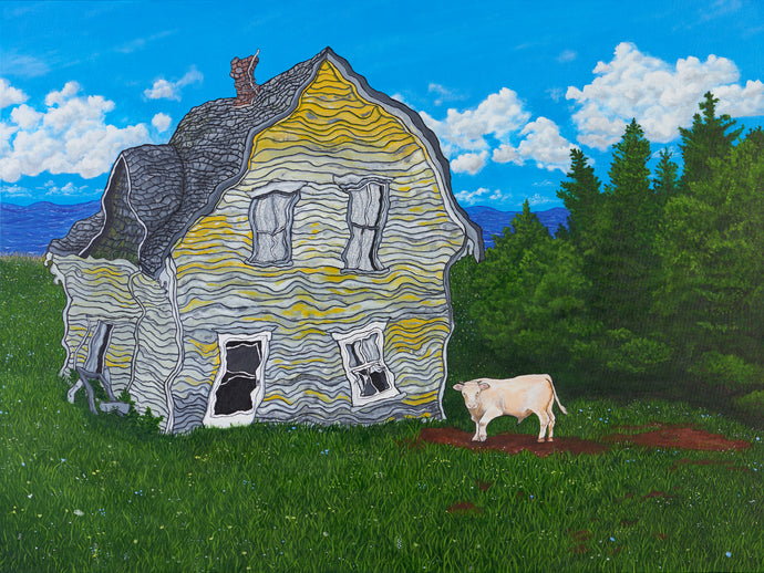 The Bull House Print