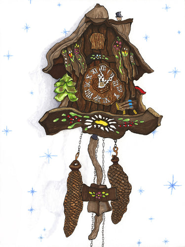 The Cuckoo Clock Print